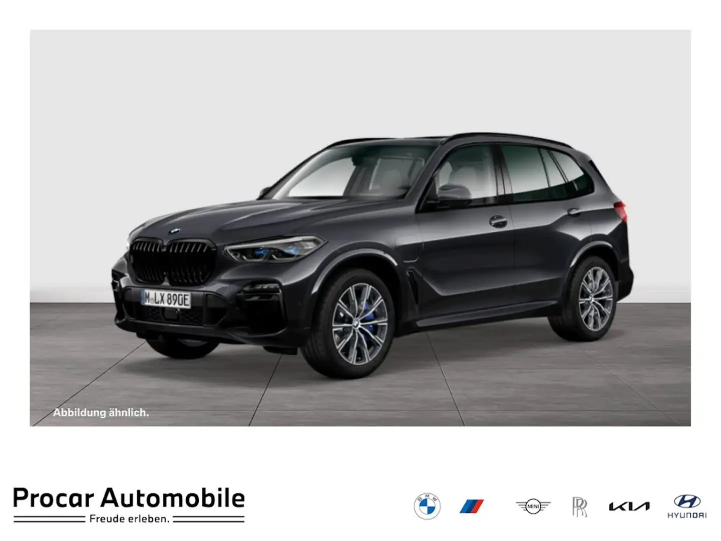 BMW X5 xDrive45e M Sport HUD PANO AHK 360°KAM RFK Grau - 1