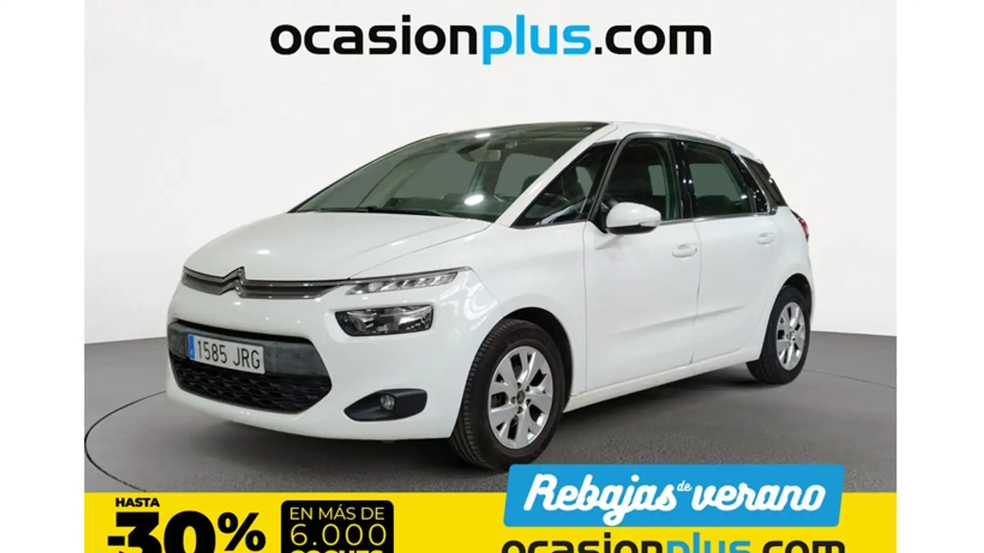 Citroen C4 Picasso 1.2 PureTech S&S Live Edition Wit - 1