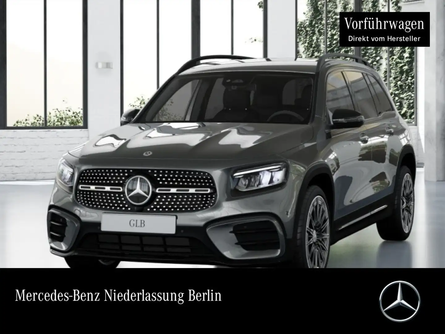 Mercedes-Benz GLB 200 AMG+NIGHT+LED+KAMERA+TOTW+KEYLESS+7G Grigio - 1