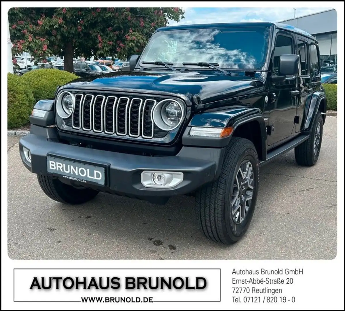 Jeep Wrangler WRANGLER ICE MY24 Sahara 2.0l T-GDI 272 PS Negro - 1