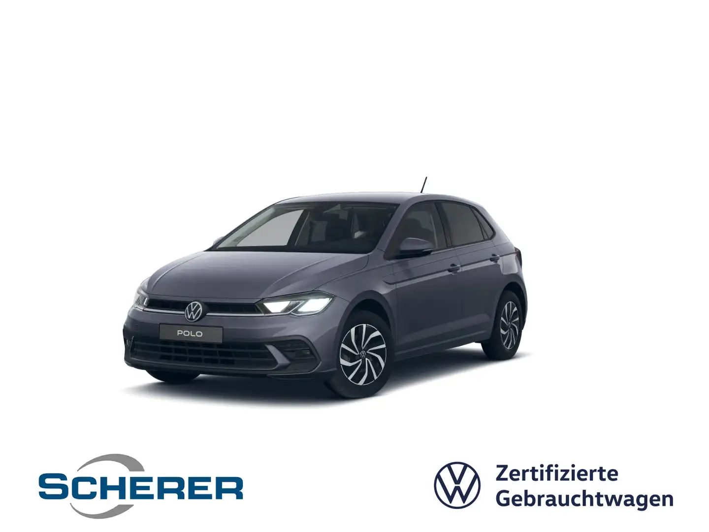 Volkswagen Polo Life 1.0 TSI, SHZ, RFK, LICHT+SICHT, APP, L Grau - 1