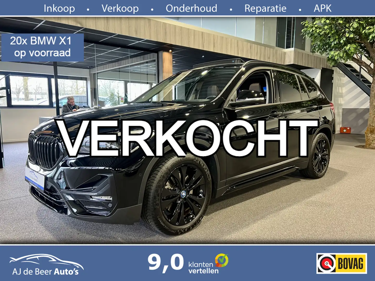 BMW X1 xDrive25e High Executive Black Line | Panorama | B Noir - 1