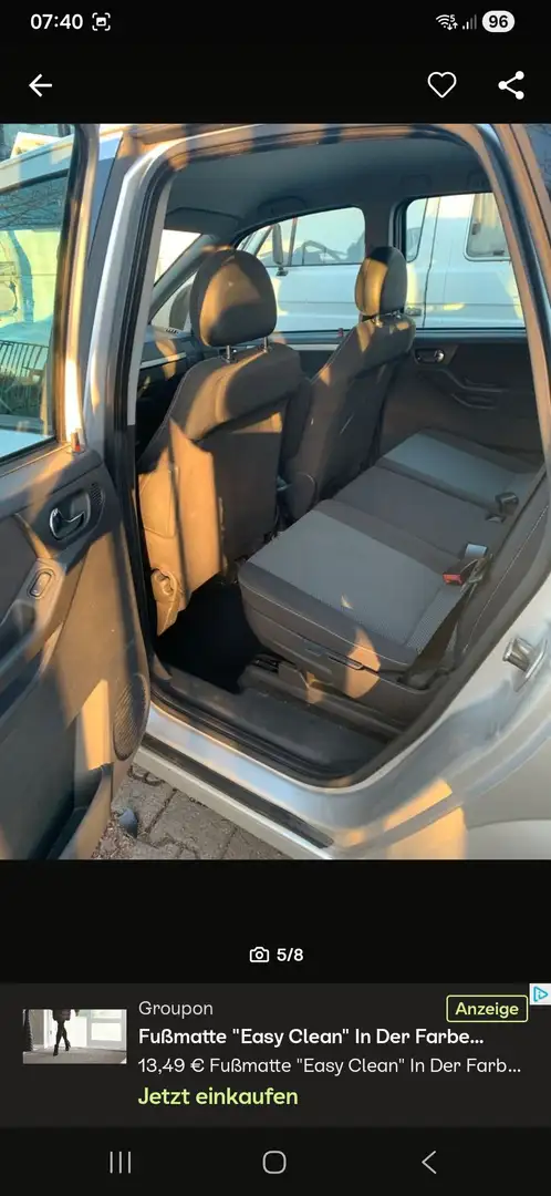 Opel Meriva Meriva 1.6 16VCosmo Silber - 2