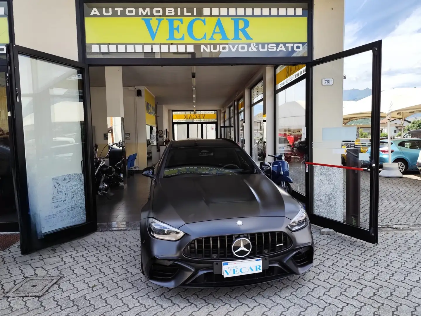 Mercedes-Benz C 63 AMG C SW AMG 63 S e performance Premium Plus auto Grigio - 1