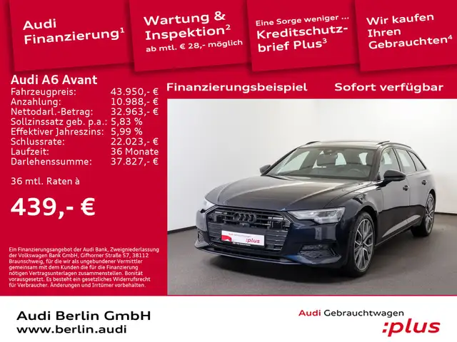 Audi A6 Sport 50 TDI qu.tiptr. STDHZG 360°K