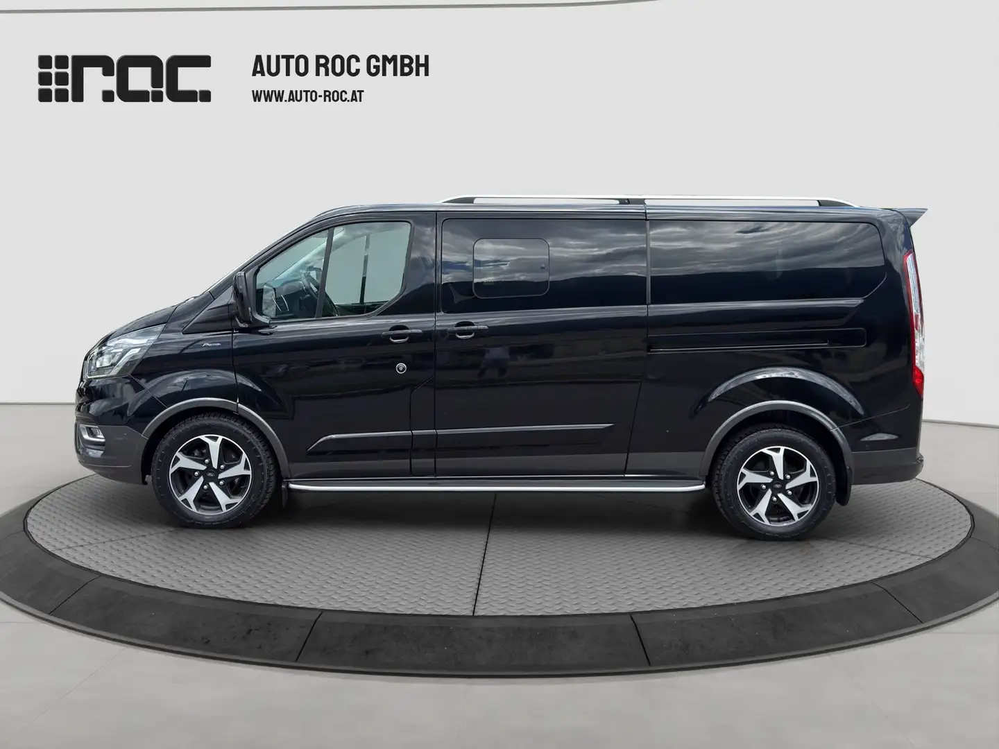 Ford Tourneo Custom 2.0 TDCi Mild Hybrid 320 L2 Aut. Active AHK/Kamer Schwarz - 2