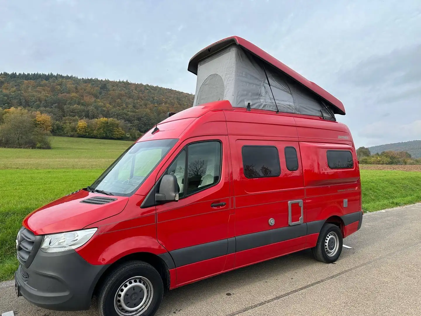 Caravans-Wohnm Mercedes-Benz Hymercar Grand Canyon S Rot - 1