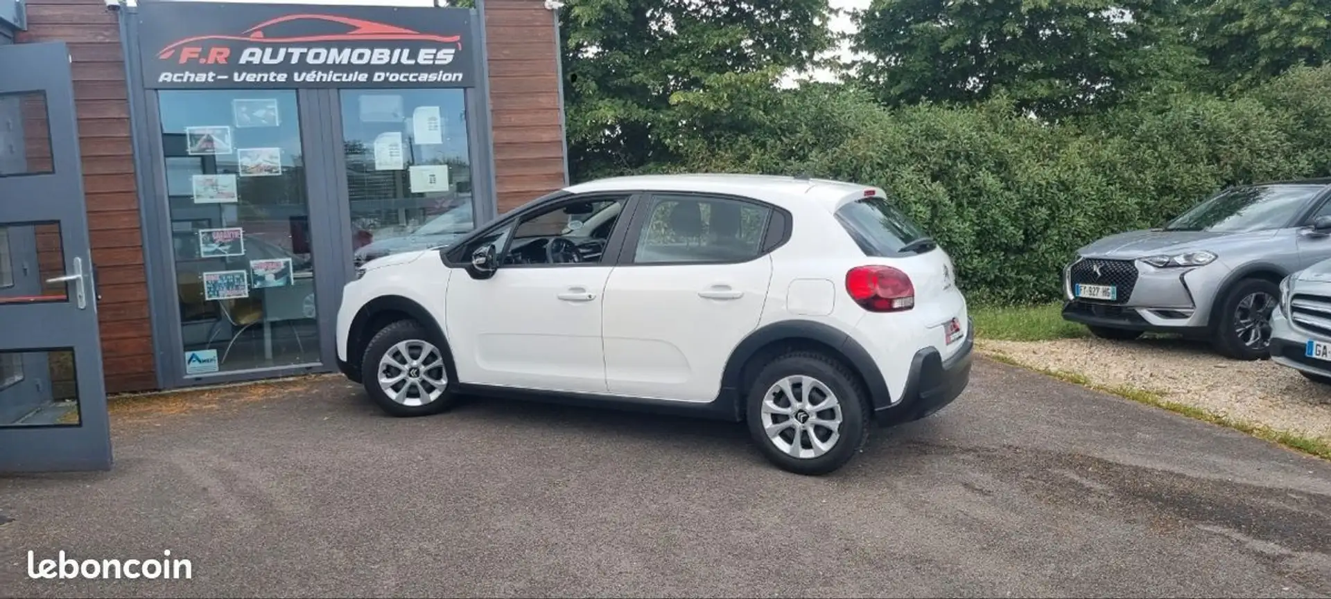 Citroen C3 Citroën 1.5 Hdi 102 ch feel business 1ere Main Blanc - 2