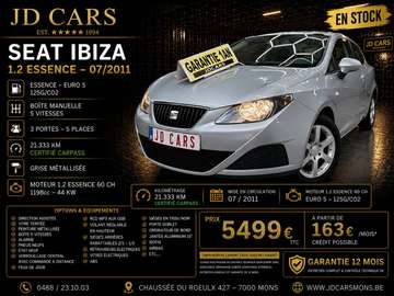 IBIZA 1.2 ESSENCE ‼️GARANTIE 1 AN CTOK‼️