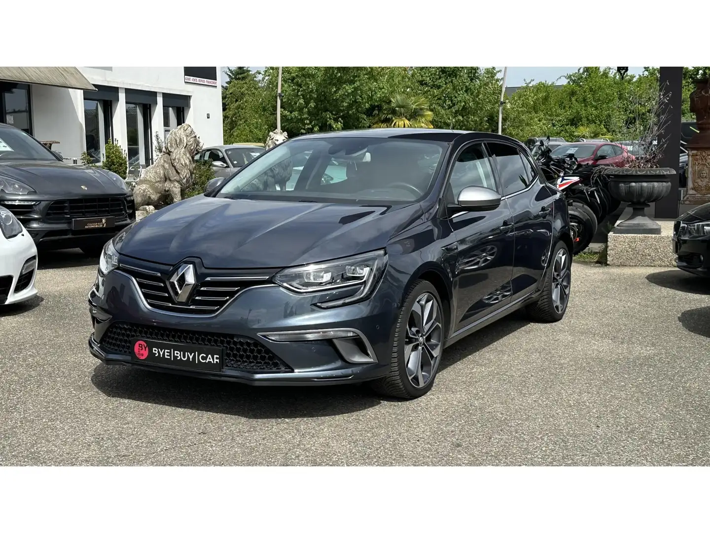 Renault Megane Mégane 1.2 Energy TCe - 130  IV BERLINE Full GT Li Gris - 1