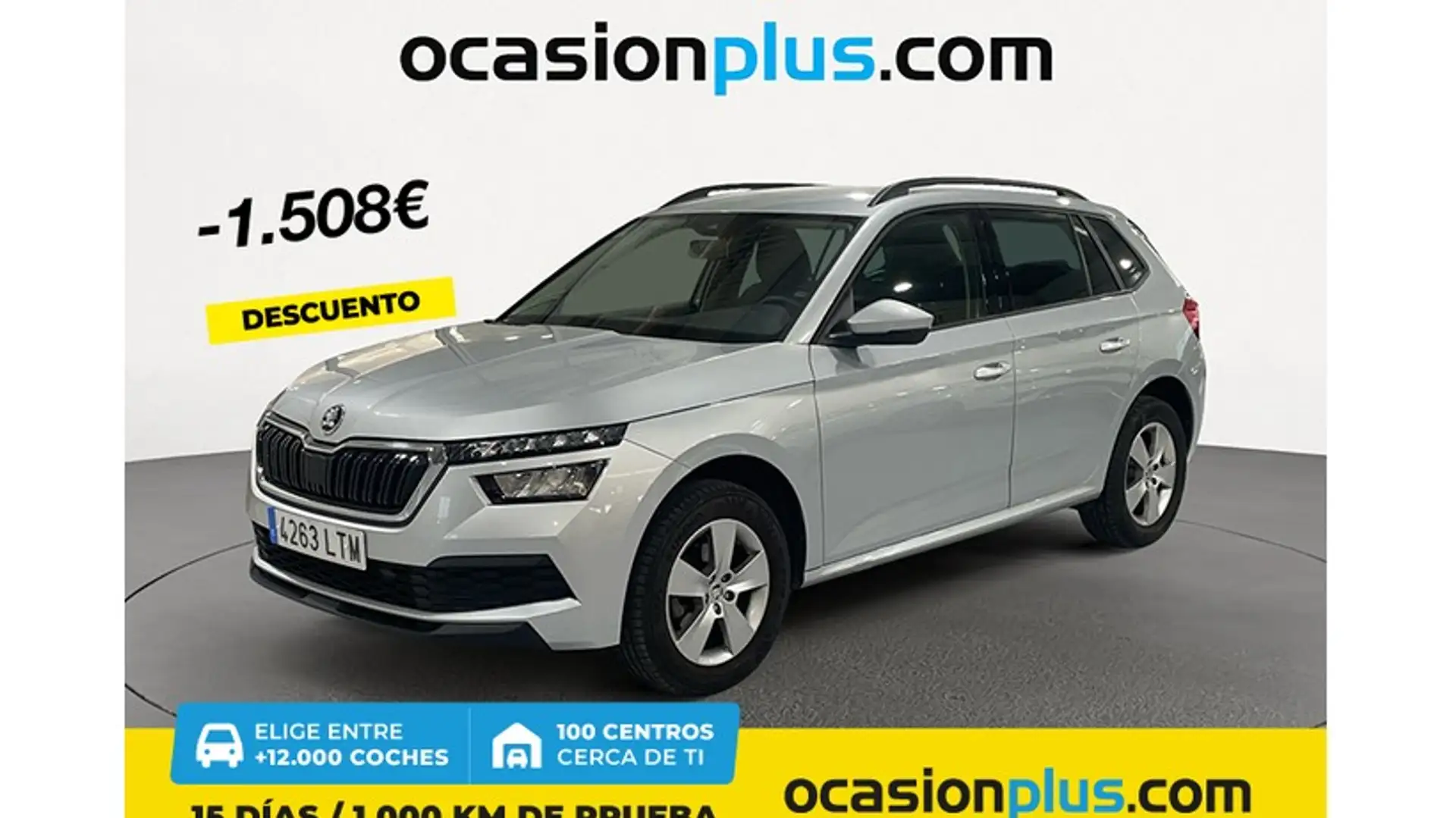 Skoda Kamiq 1.0 TSI Active 70kW Plateado - 1