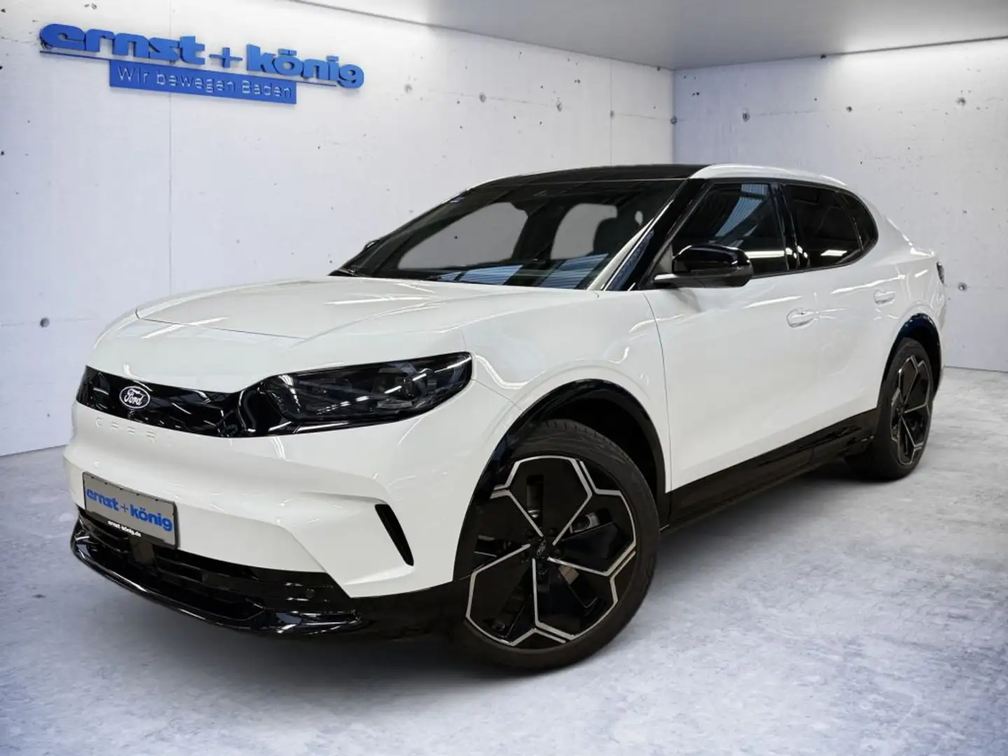 Ford Capri 77kWh RWD Premium *PANO*AHK*21* Blanc - 1