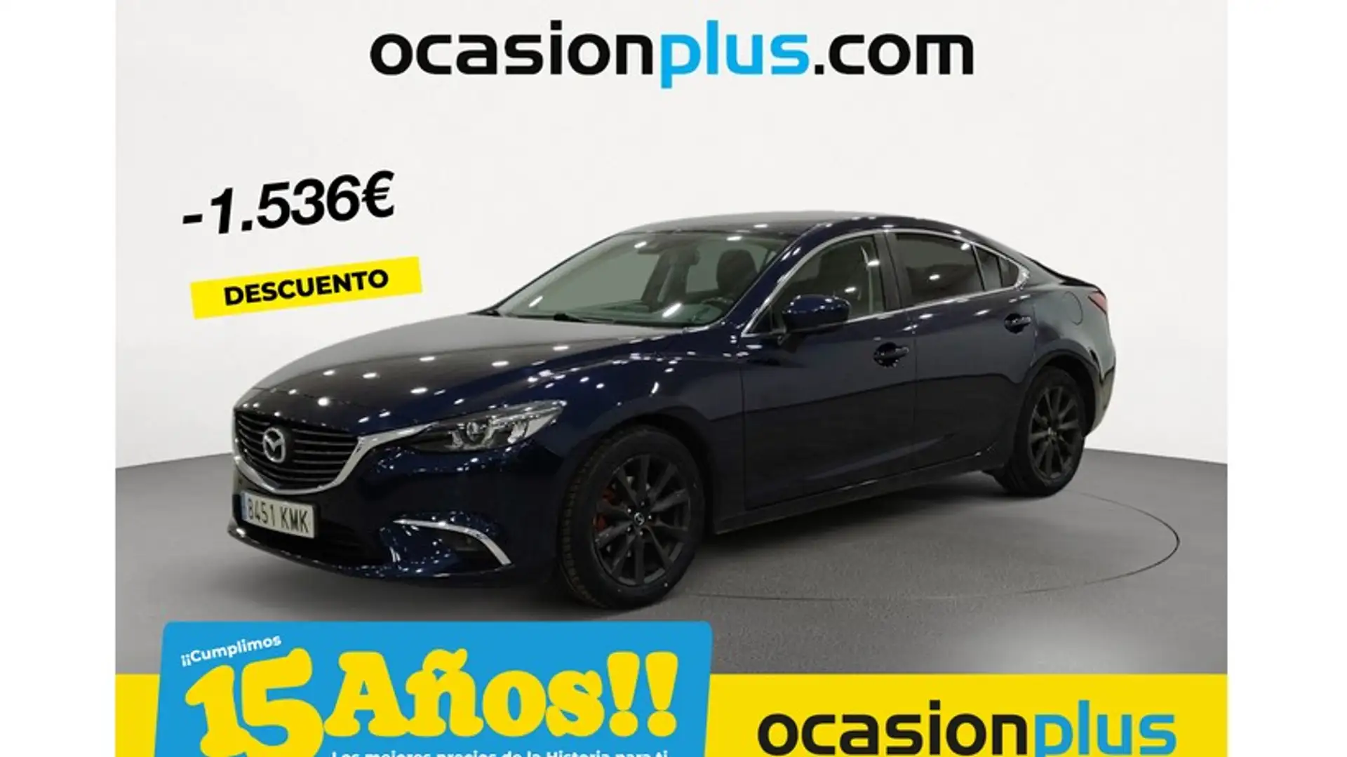 Mazda 6 2.2DE Style 110kW Azul - 1