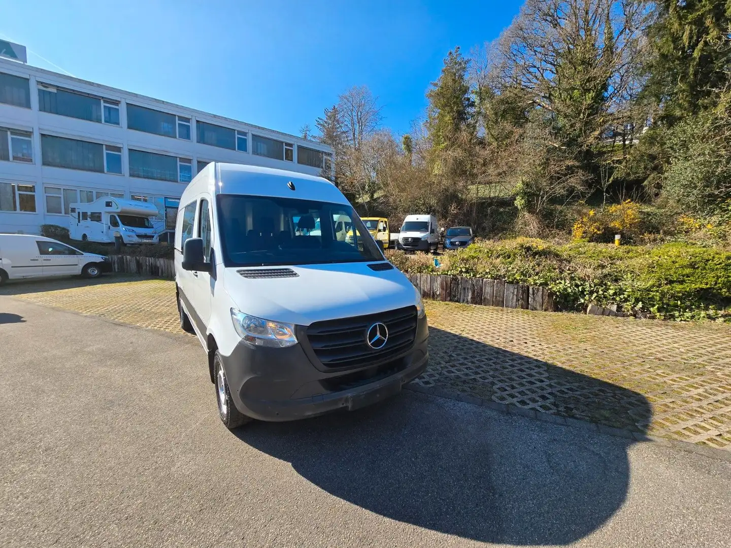 Mercedes-Benz Sprinter 314 Mixto.L2H2.Klima.Standheiz. Weiß - 1