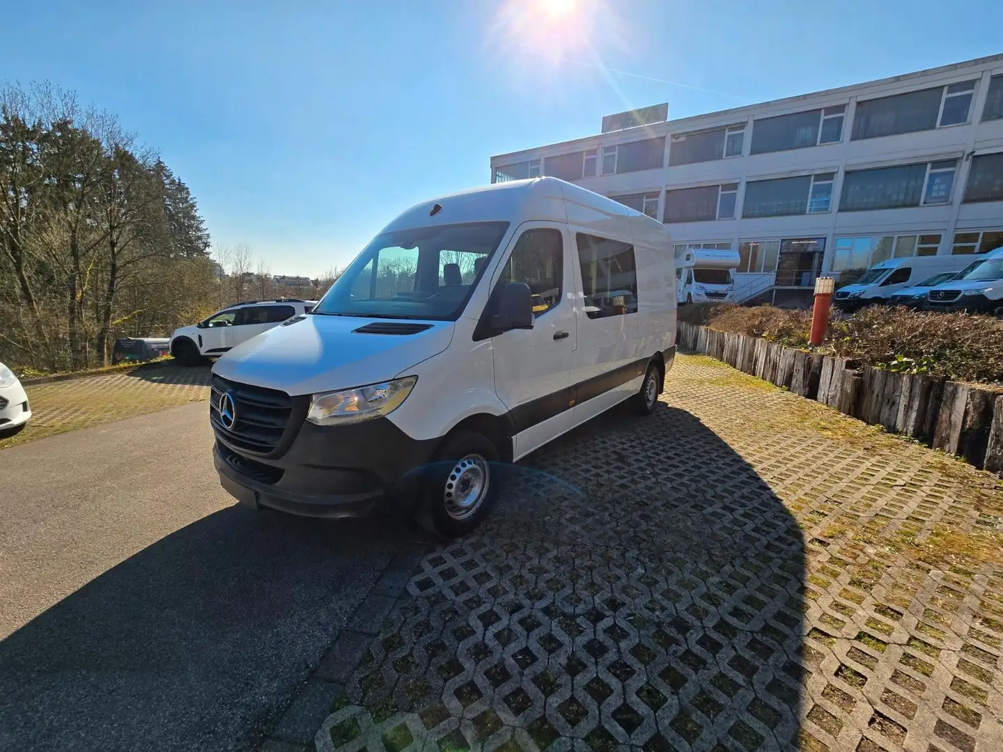 Mercedes-Benz Sprinter 314 Mixto.L2H2.Klima.Standheiz. Weiß - 2