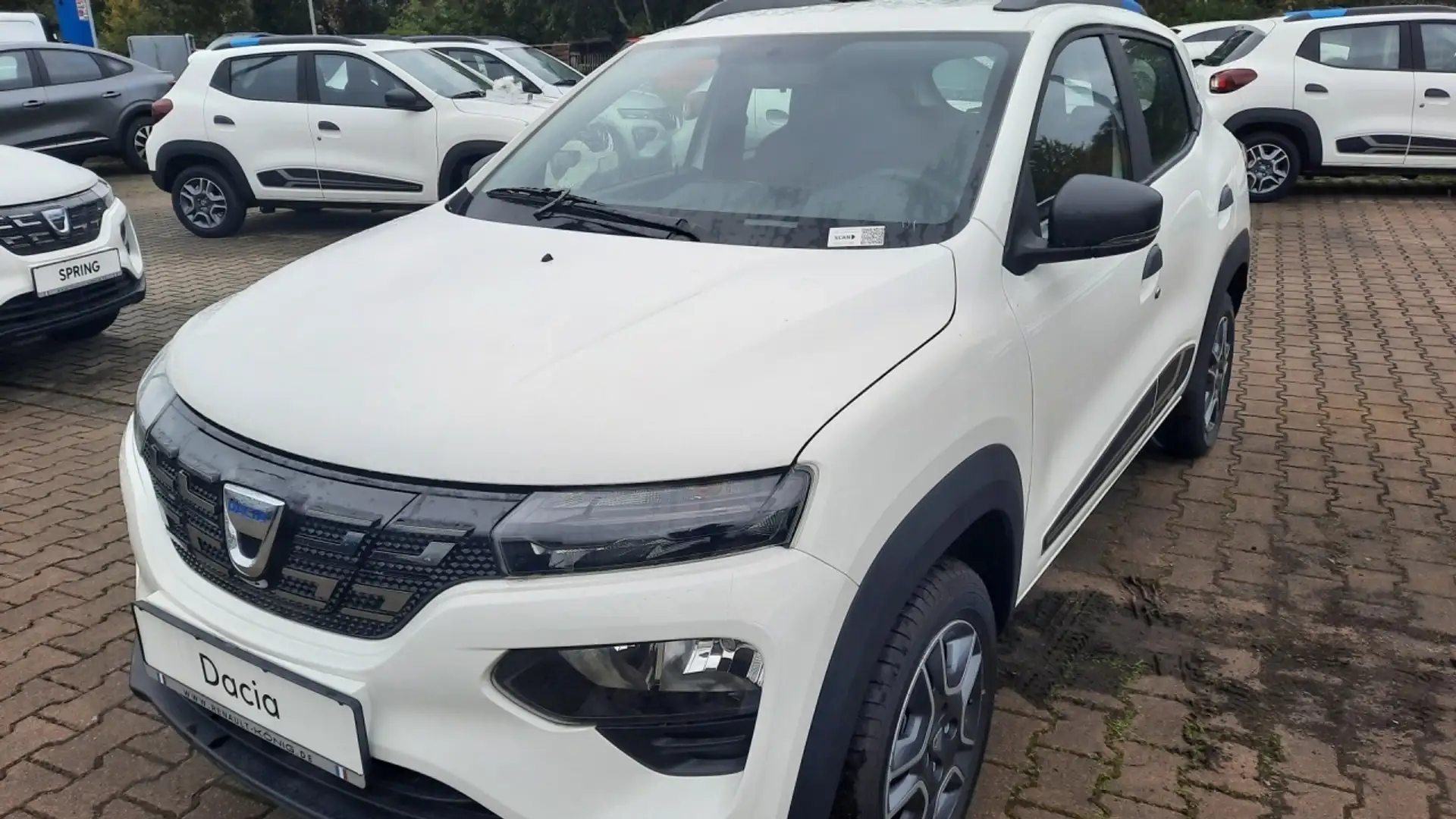 Dacia Spring Business Klima Navi Automatik Blanc - 1