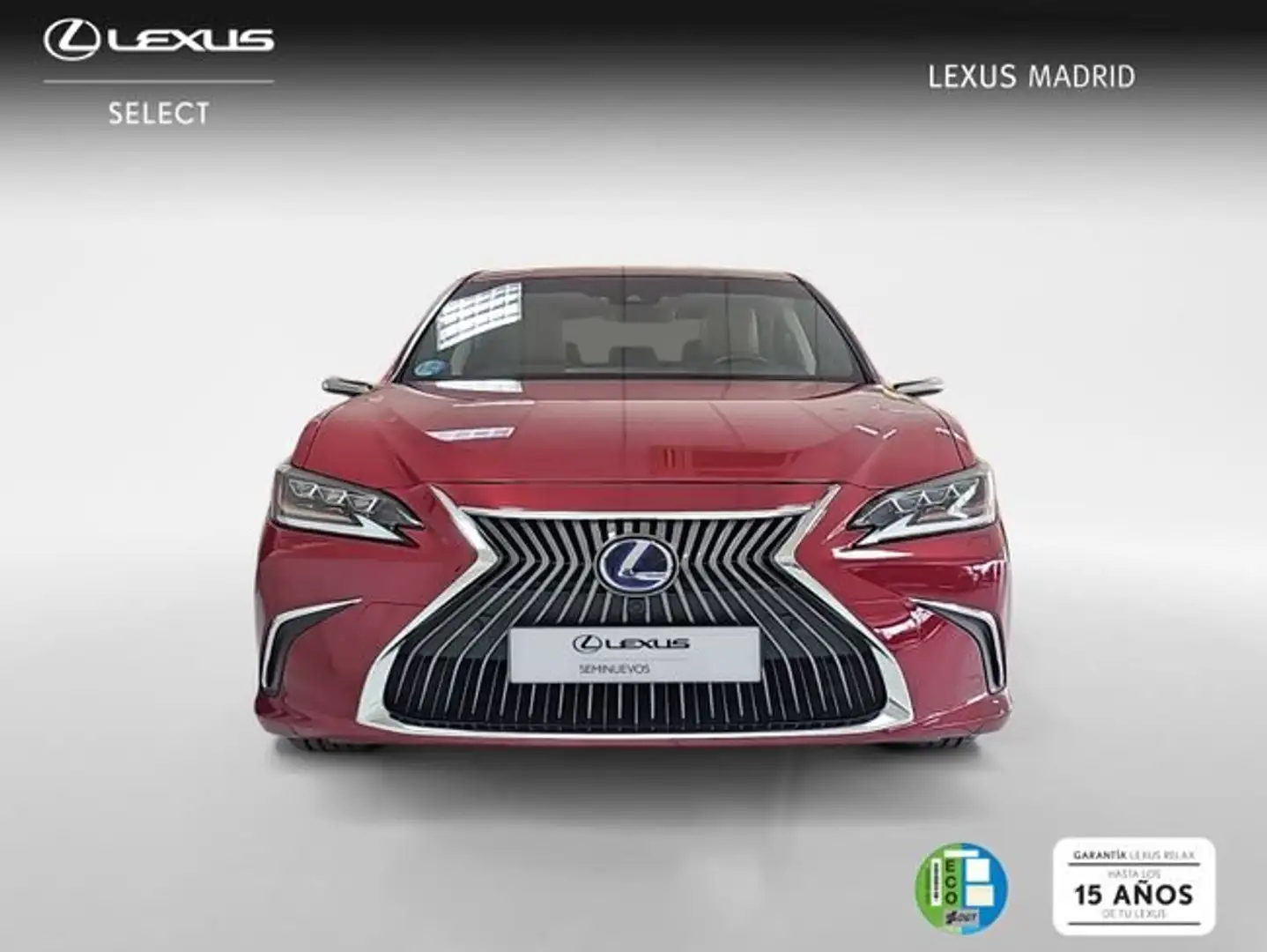 Lexus ES 300 300h Luxury D-View Rojo - 2