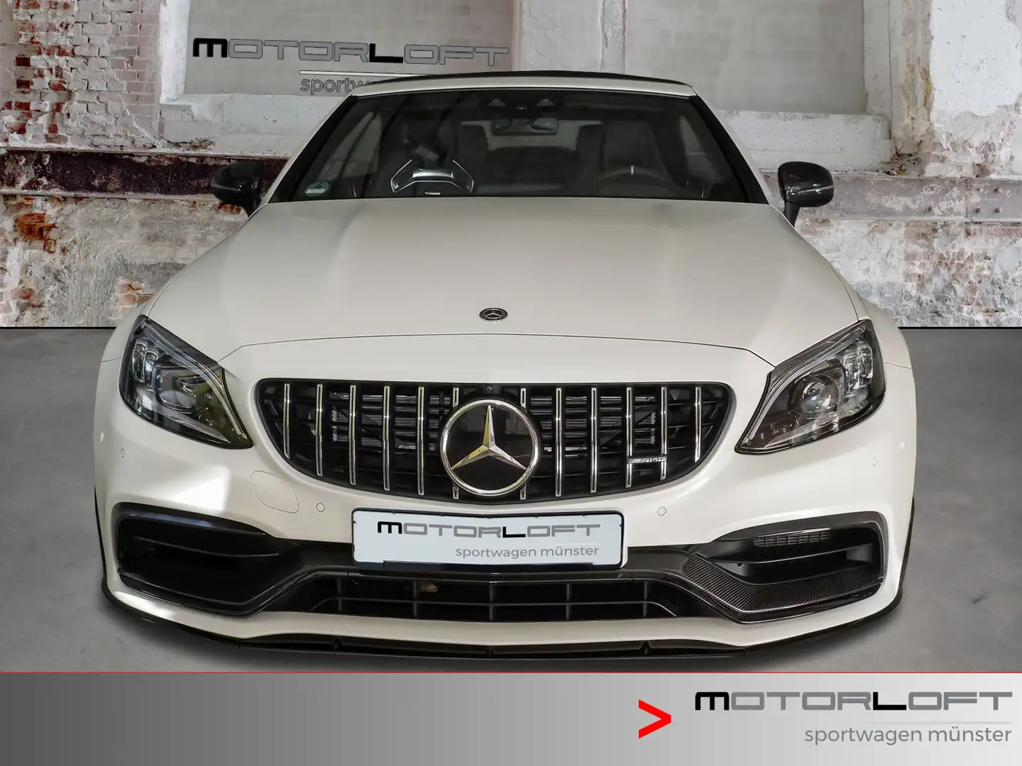 Mercedes-Benz C 63 AMG AMG, Performance Sitz, Burmester, Carbo Білий - 2