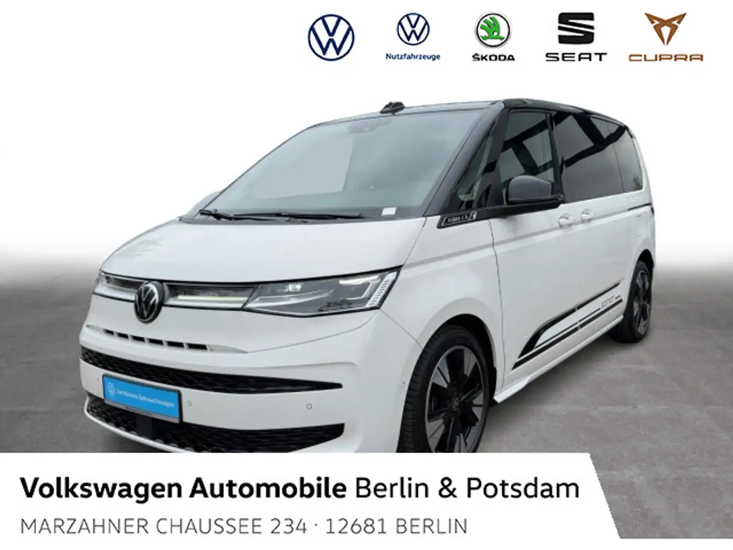 Volkswagen T7 Multivan T7 Multivan 2.0 TDI DSG Edition Navi Standhzg Weiß - 1