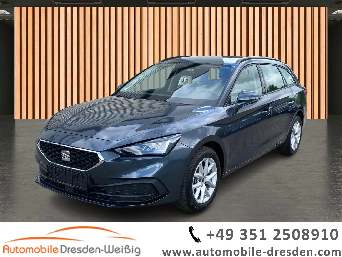 SEAT Leon ST 1.0 eTSI DSG Style*Navi*Kamera*LED*DAB* Grau - 1