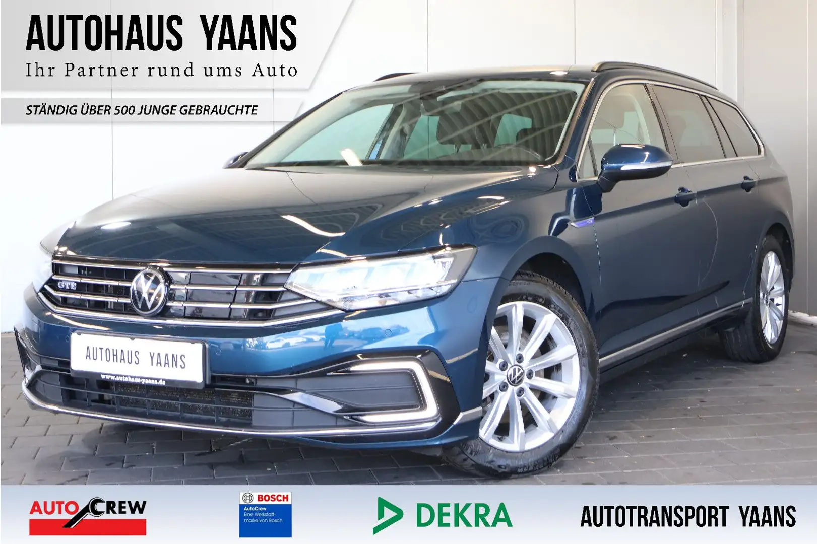 Volkswagen Passat Variant Passat 1.4 GTE AID+ACC+KEY+KAM+LED+AHK Blau - 1
