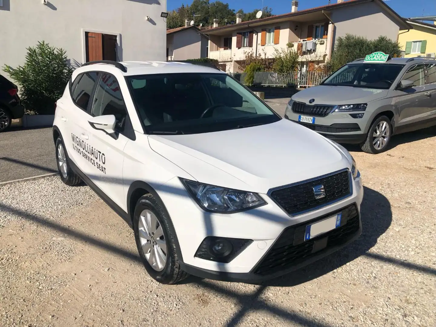 SEAT Arona 1.6 TDI 95 CV Style OK NEOPATENTATI Blanc - 2