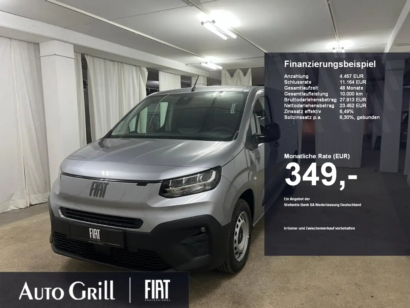 Fiat Doblo L2 Heavy CarPlay LaderaumHolz Sitzheizung Grau - 1