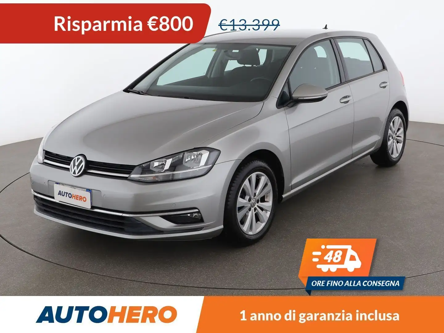 Volkswagen Golf 1.6 TDI Business 115 CV Argento - 1