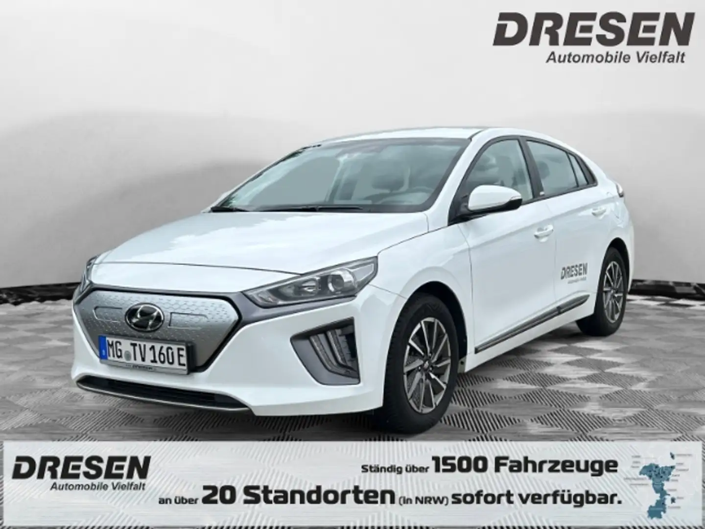 Hyundai IONIQ Trend SHZ Klimaatronic Kamera adap.Tempomat Bílá - 1