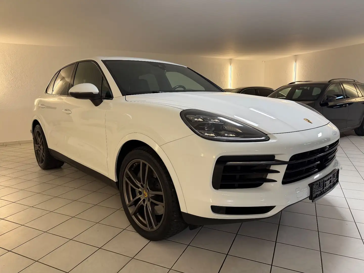 Porsche Cayenne S,Soft-Close,Pano,ACC,Tote-Winkel,2-Hand Blanc - 1