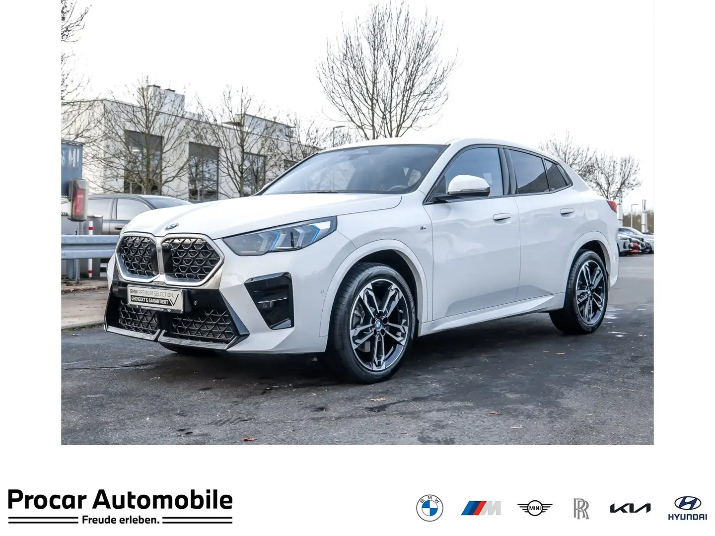 BMW X2 sDrive20i M Sport RFK NAVI LED Sound Syst. Weiß - 1