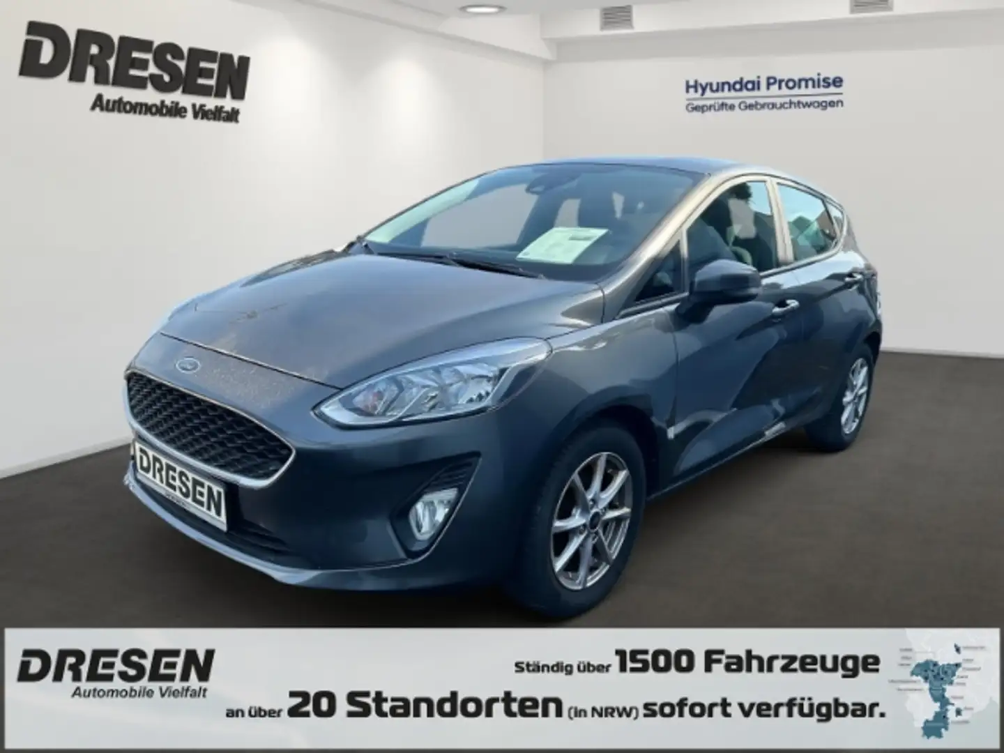 Ford Fiesta Cool & Connect Klima SHZ Spurhalteass. Notbremsass Grau - 1