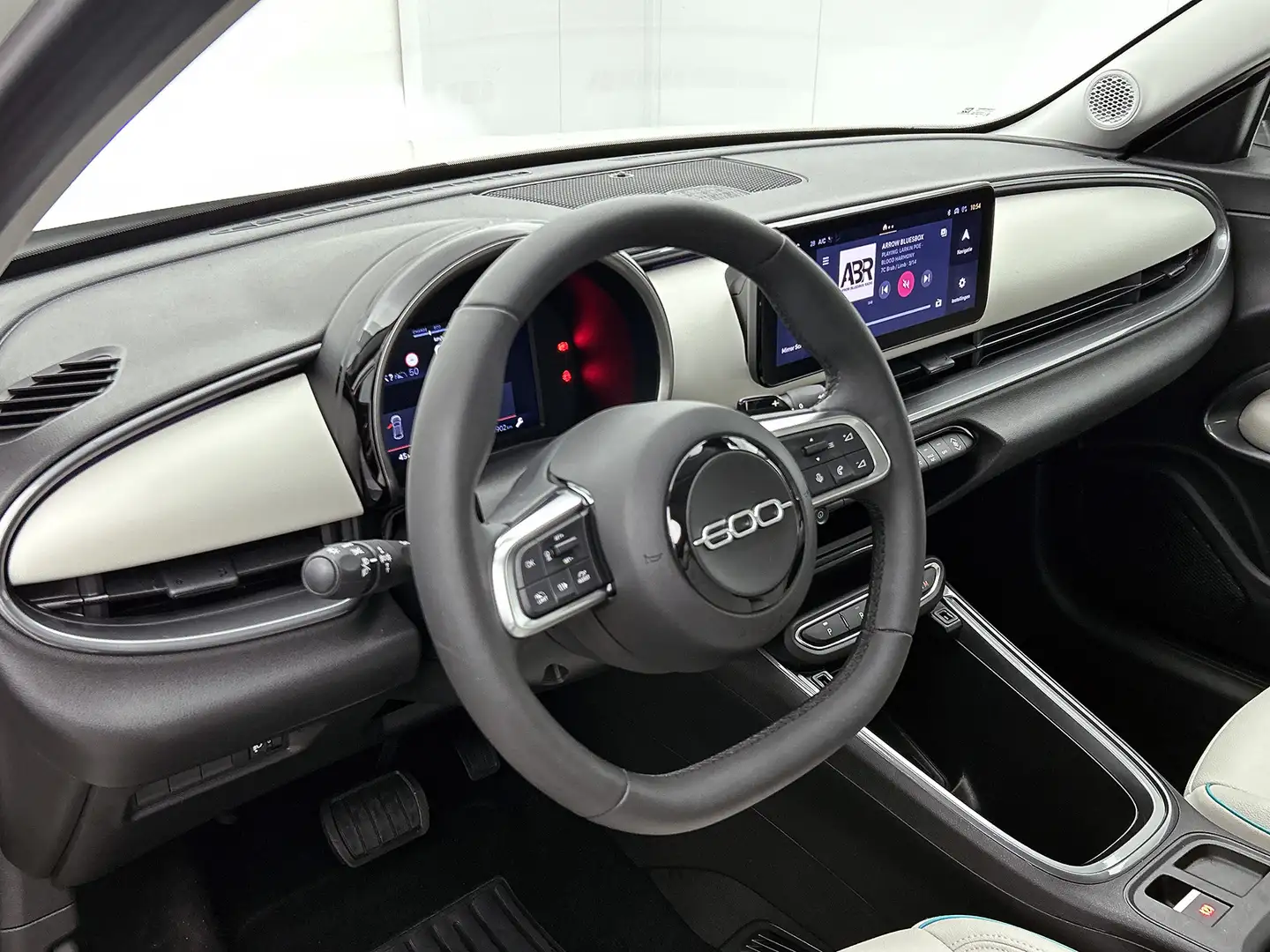 Fiat 600 1.2 Hybrid La Prima Carplay, Leder, Camera Weiß - 2