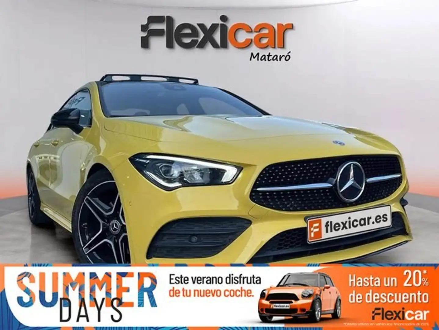 Mercedes-Benz CLA 180 Amarillo - 2