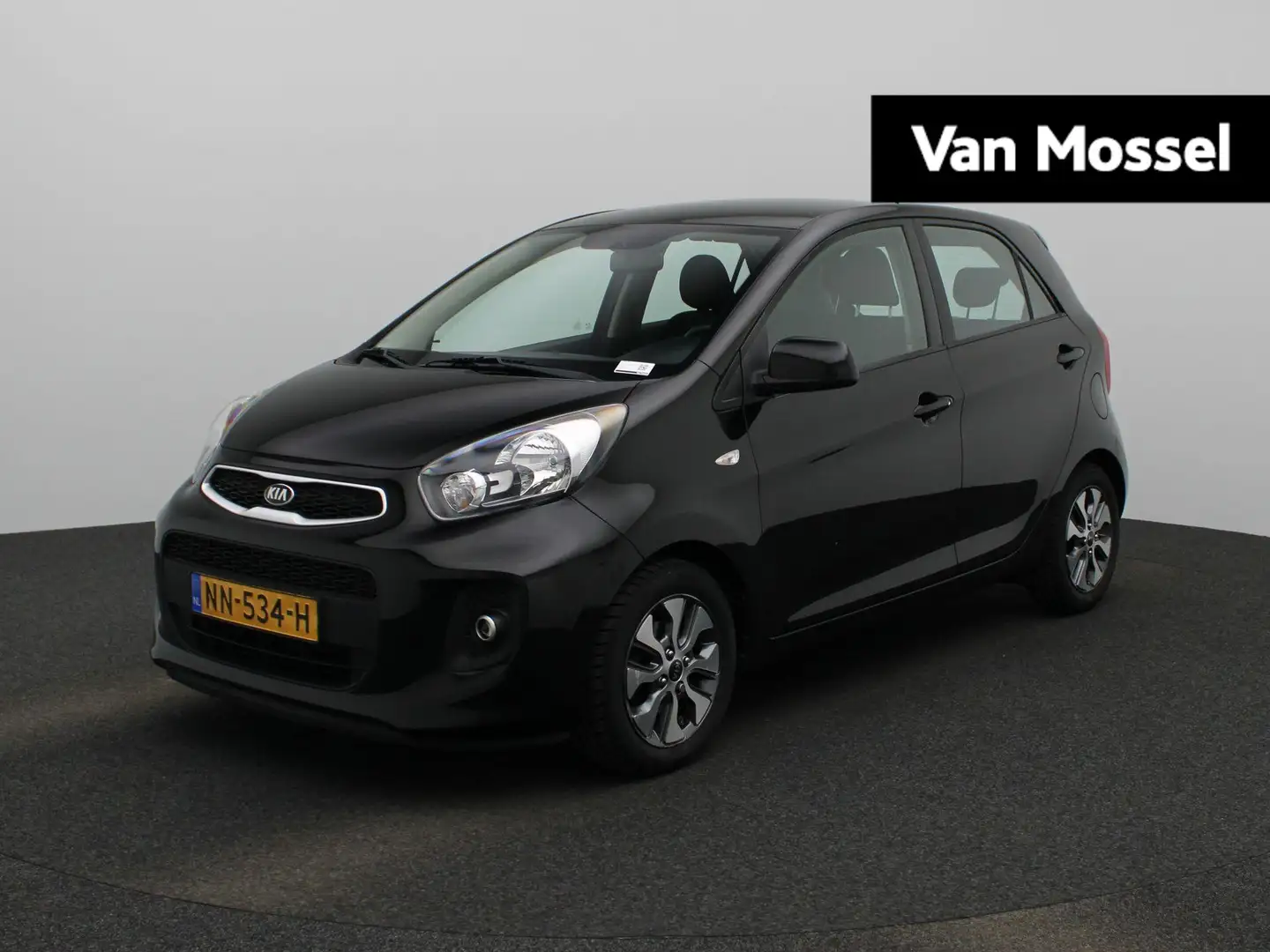 Kia Picanto 1.0 CVVT EconomyPlusLine | Camera | Airco | Naviga Negro - 1