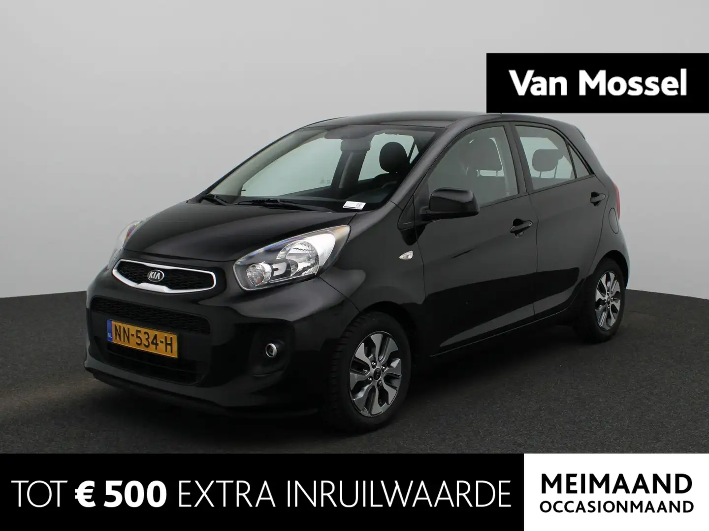 Kia Picanto 1.0 CVVT EconomyPlusLine | Camera | Airco | Naviga Nero - 1