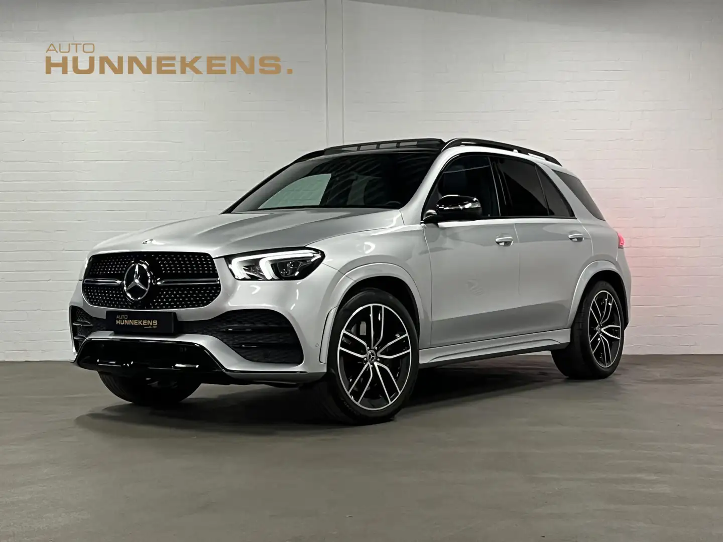 Mercedes-Benz GLE 450 4M AMG | Open dak | Trekhaak | Luchtvering | Burme Argent - 1