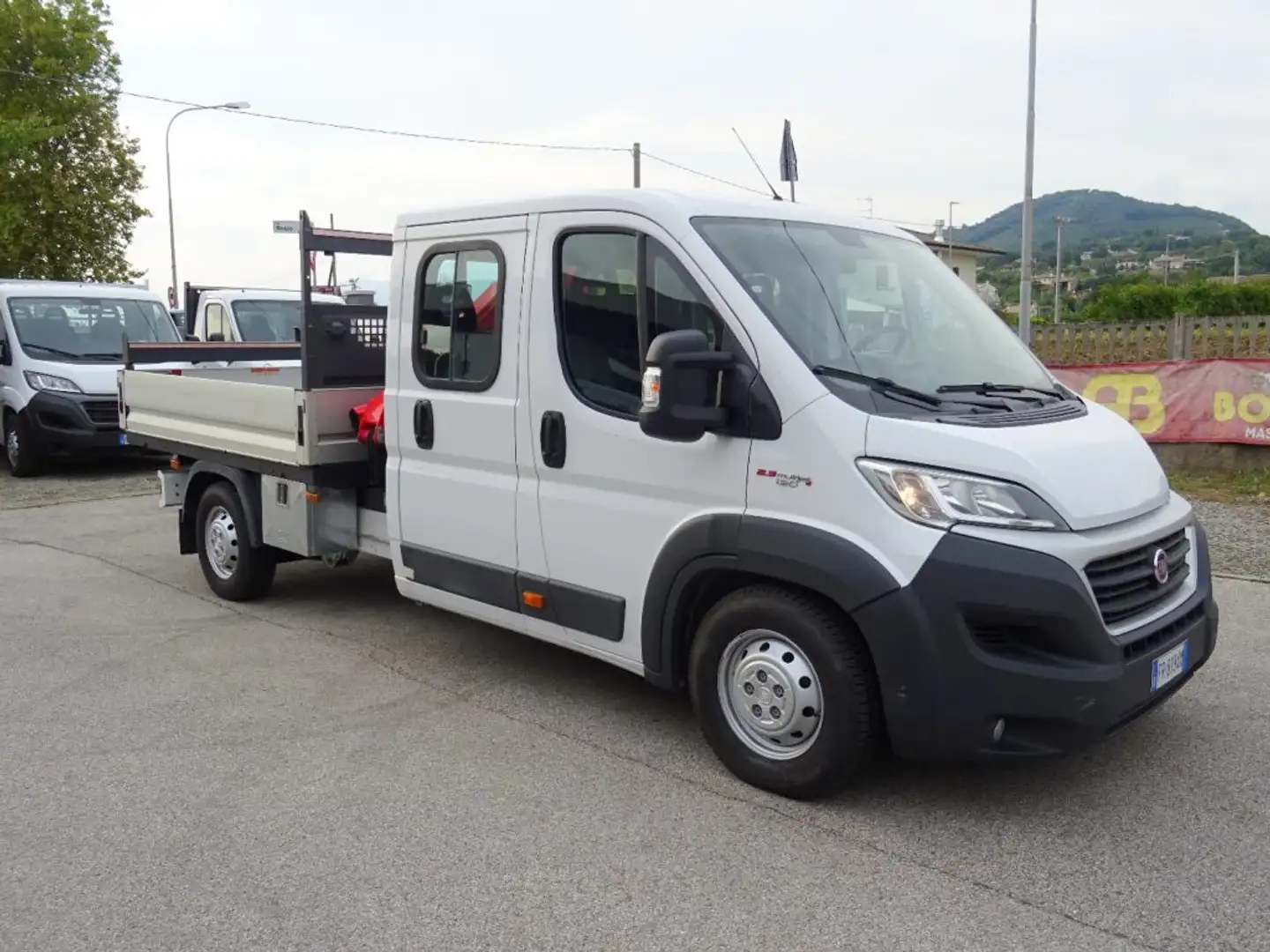 Fiat Ducato Maxi 35Q 2.3MJT130CV 7posti GRU' FASSI 26 Blanc - 2