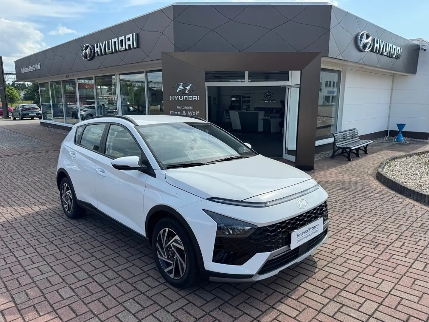 Hyundai BAYON 1.0 T-GDI Trend, Komfortpaket, LED Weiß - 1