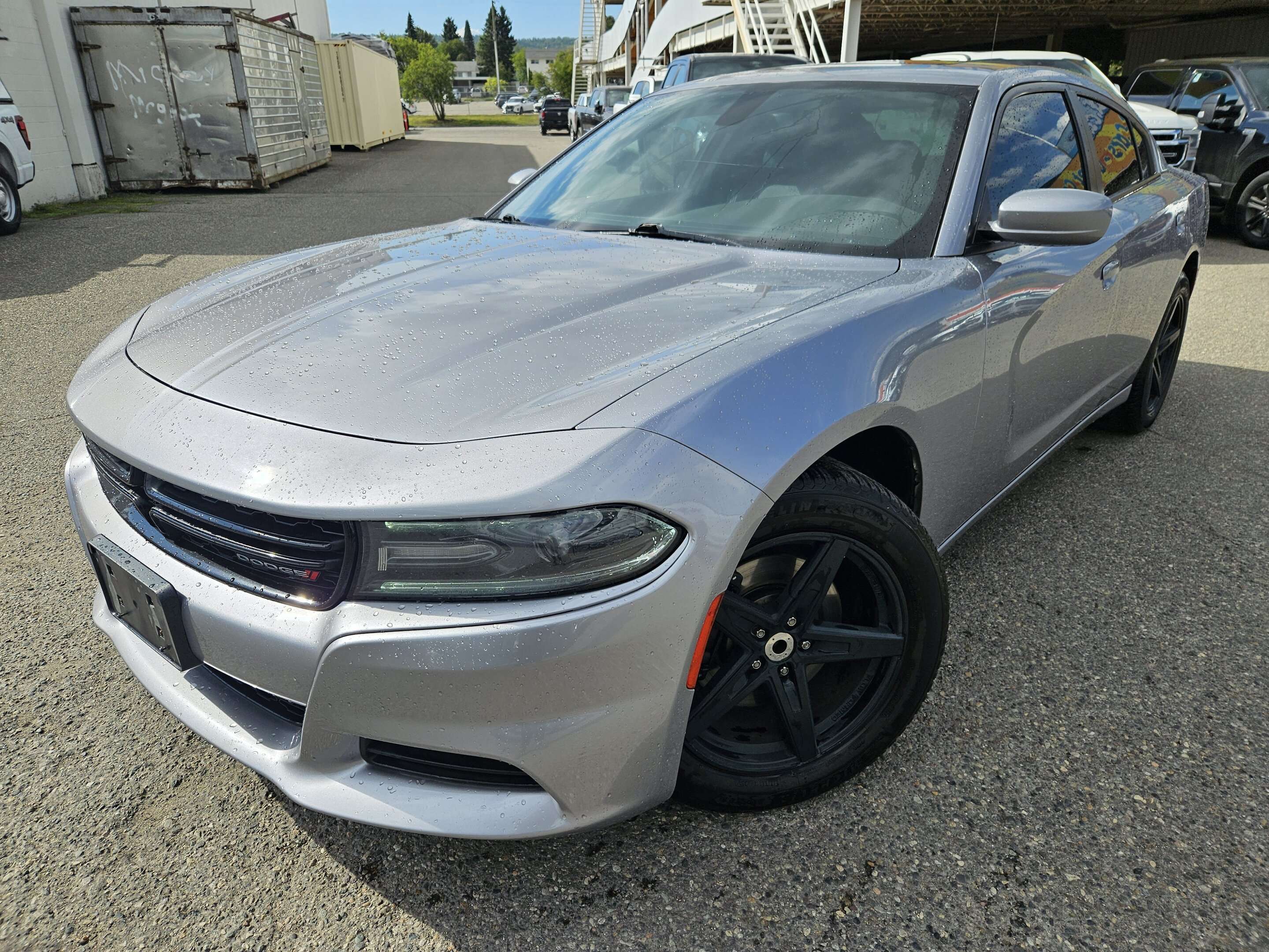 Silver 2016 Dodge Charger Sedan All-Wheel Drive 8-Speed Automatic