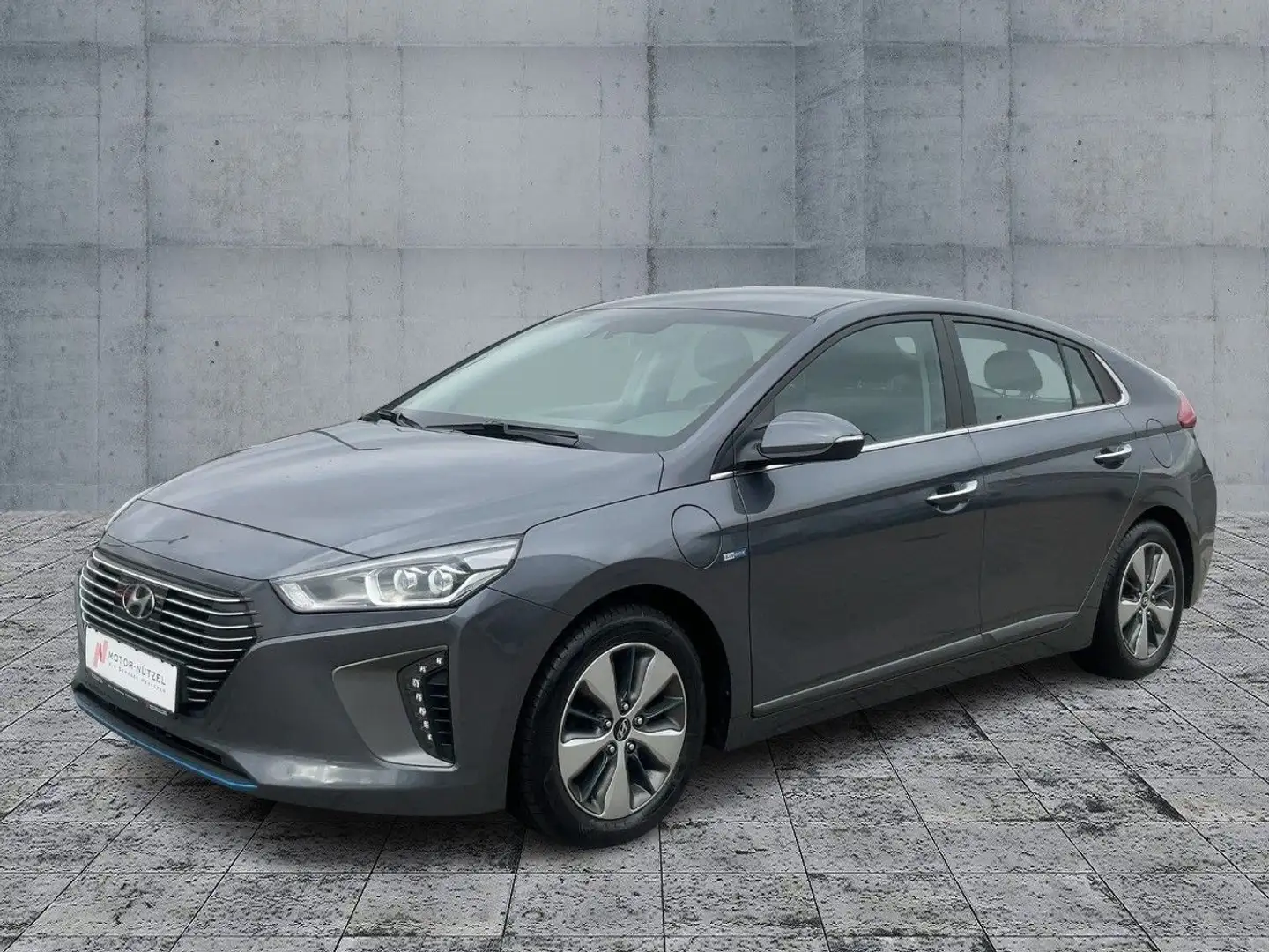 Hyundai IONIQ Ioniq 1.6 Plug-in Hybrid Bi-XEN+ACC+NAV+SHZ+RFK Gris - 2