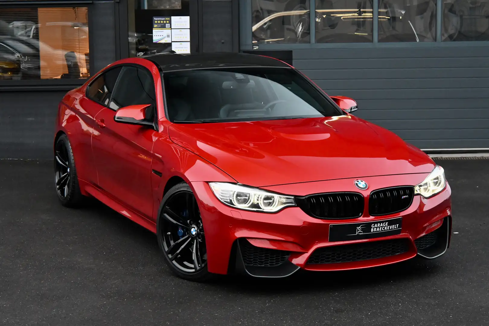 BMW M4 3.0DKG - LED - H&K - HUD - Camera - Full History Rouge - 2