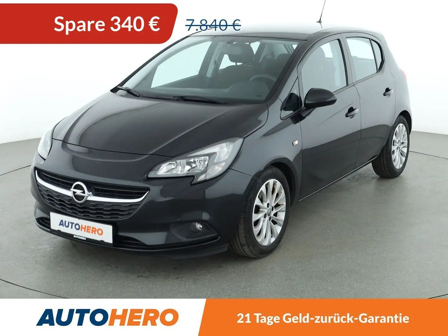 Opel Corsa 1.4 Njoy*KLIMA*GARANTIE* Schwarz - 1