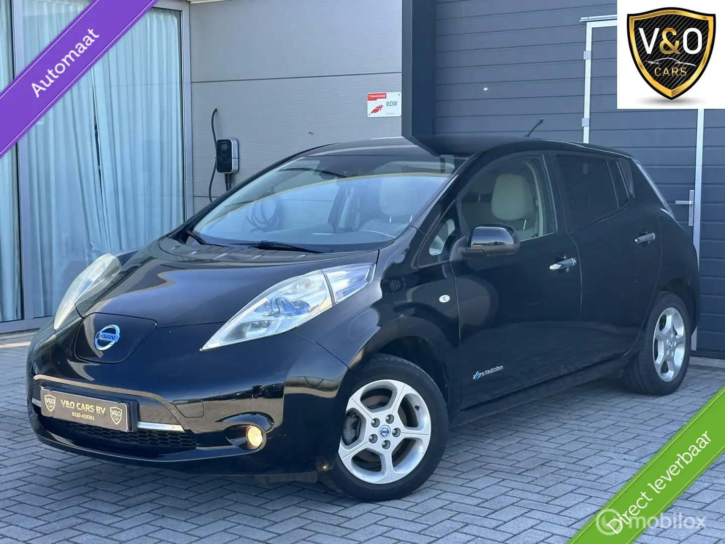 Nissan Leaf Base 24 kWh Negro - 1