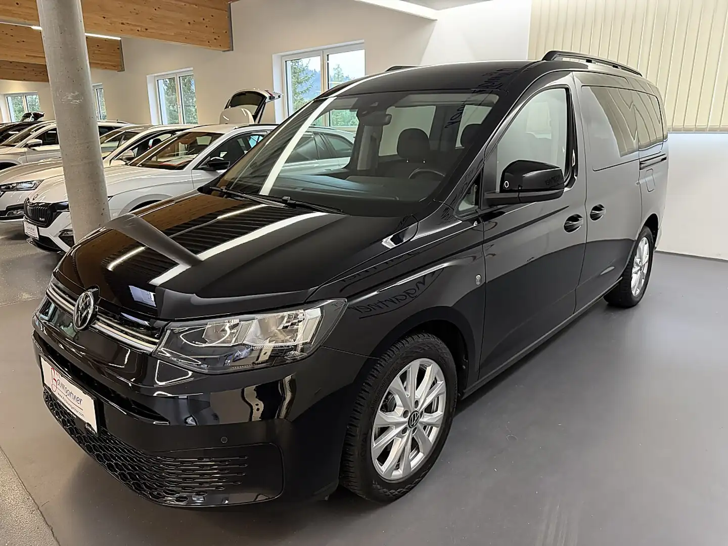 Volkswagen Caddy Maxi 2,0TDI DSG 7 Sitze *NAVI*Tempomat*Rückfahr... Schwarz - 2