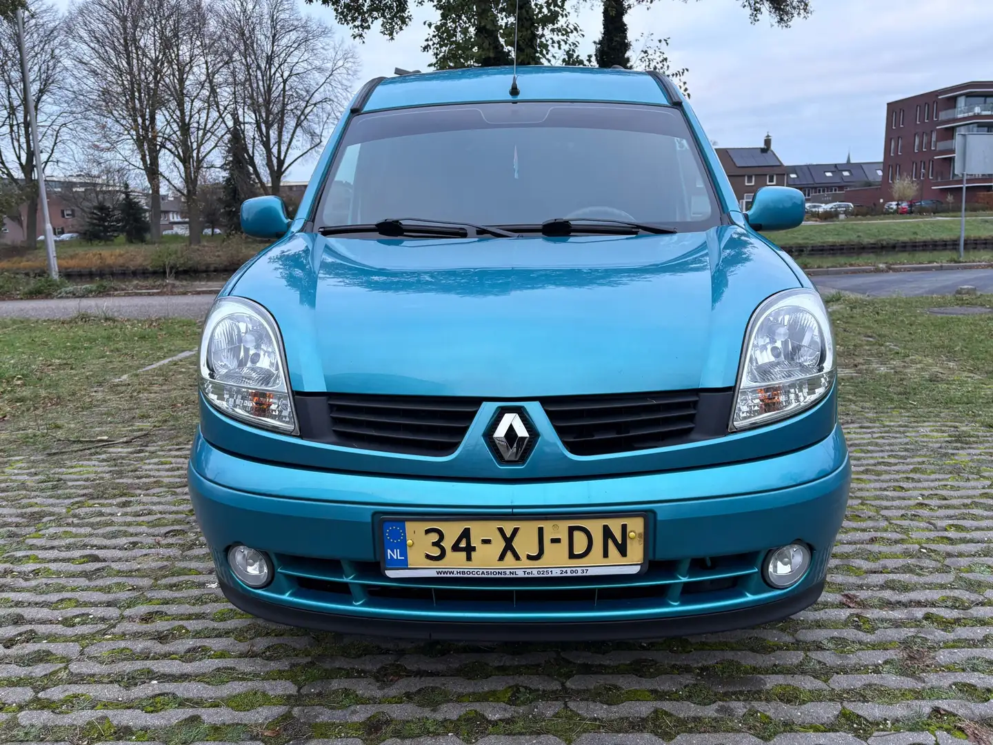 Renault Kangoo 1.6-16V Privilège - G3 - 5 pers. - airco - cruise Blauw - 2