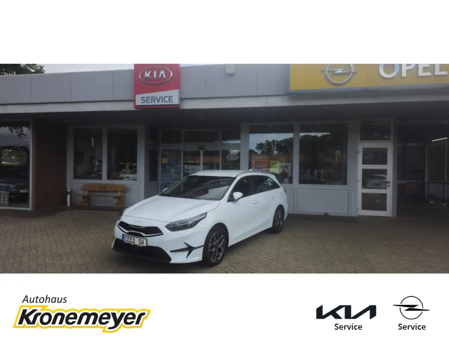 Kia Ceed SW / cee'd SW 1.6 CRDi Mild Hybrid 48V 136PS Spirit Navi Leder D Wit - 1