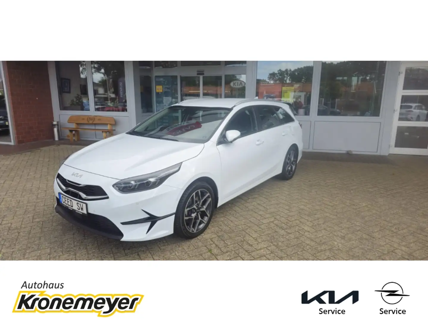 Kia Ceed SW / cee'd SW 1.6 CRDi Mild Hybrid 48V 136PS Spirit Navi Leder D Wit - 2