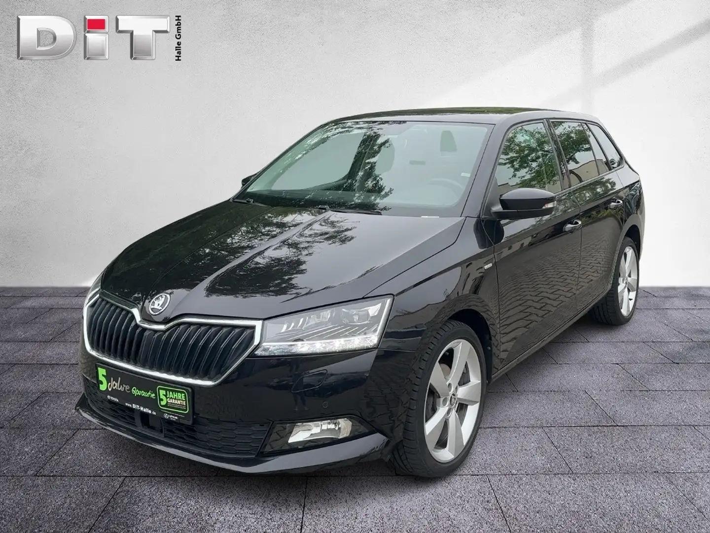 Skoda Fabia Combi 1.0 MPI Clever Klima Sitzhzg Tempomat Schwarz - 1