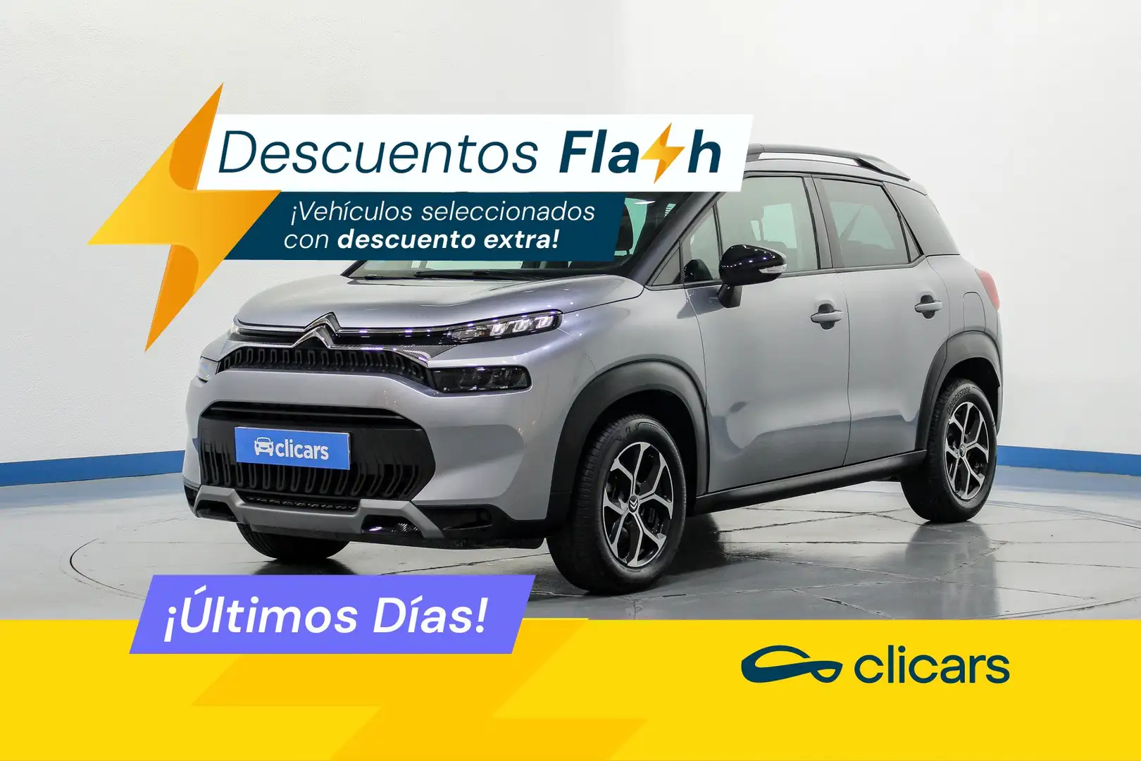 Citroen C3 Aircross Puretech S&S Plus 110 Zilver - 1